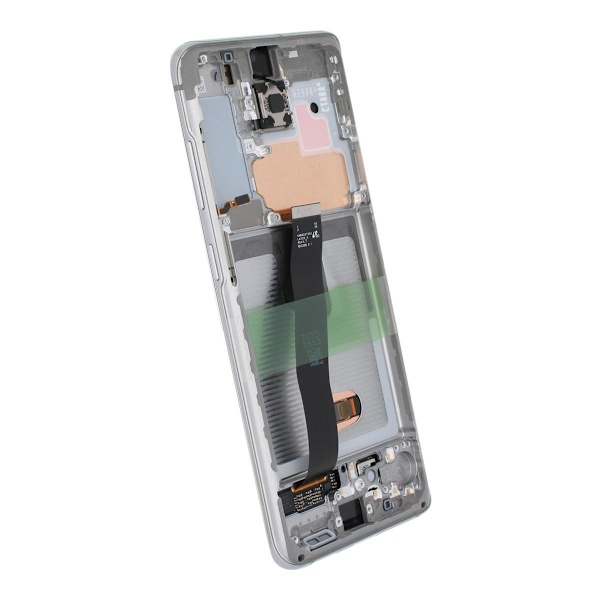 Samsung Galaxy S20 4G/5G (G980/G981) Skärm med LCD Display Original - Vit White