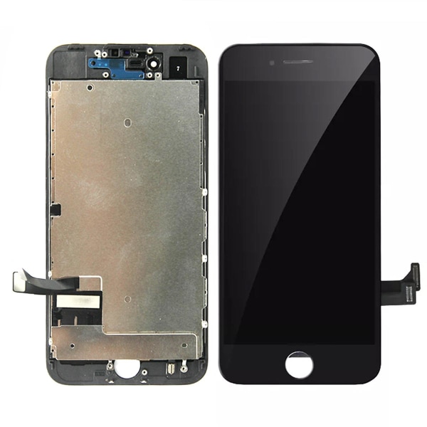 iPhone 7 LCD Skärm (Hög Ljusstyrka) ZY ESR - Svart Black