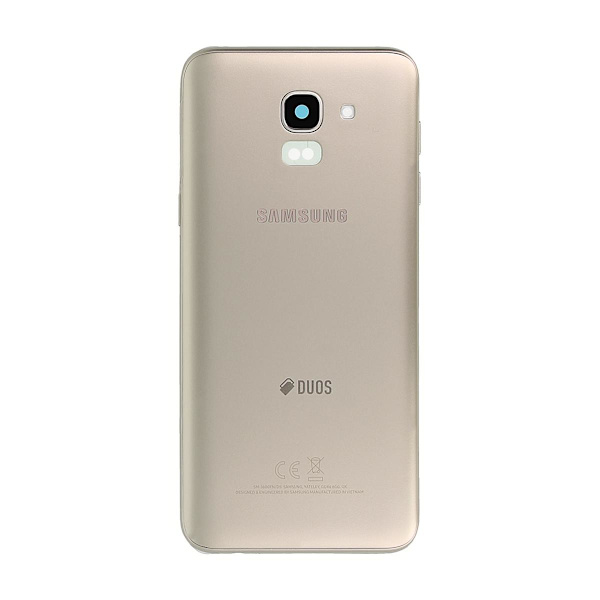 Samsung Galaxy J6 2018 (SM-J600F) Baksida Original - Guld Gold