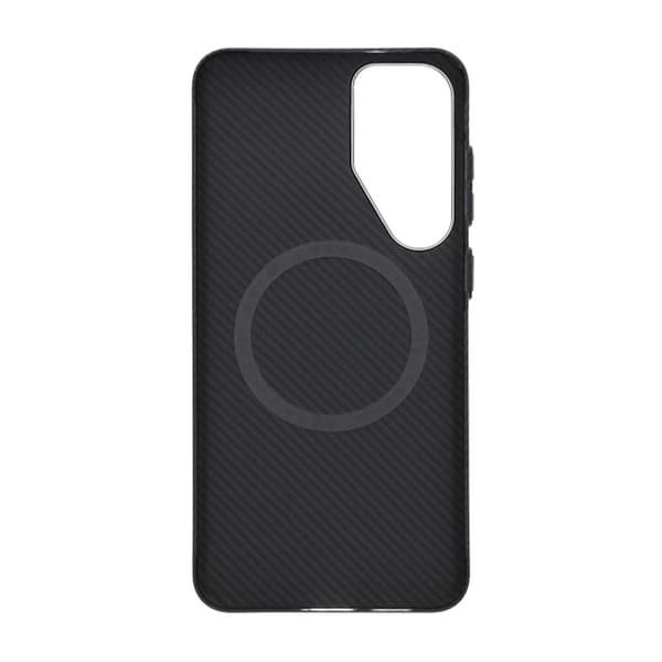 Samsung Galaxy S25 Plus Mobilskal Carbonmönstrad - Svart Black