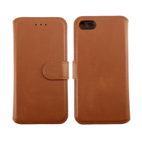 iPhone 7/8/SE (2020/2022) Plånboksfodral Magnet Rvelon - Guldbrun Pink gold