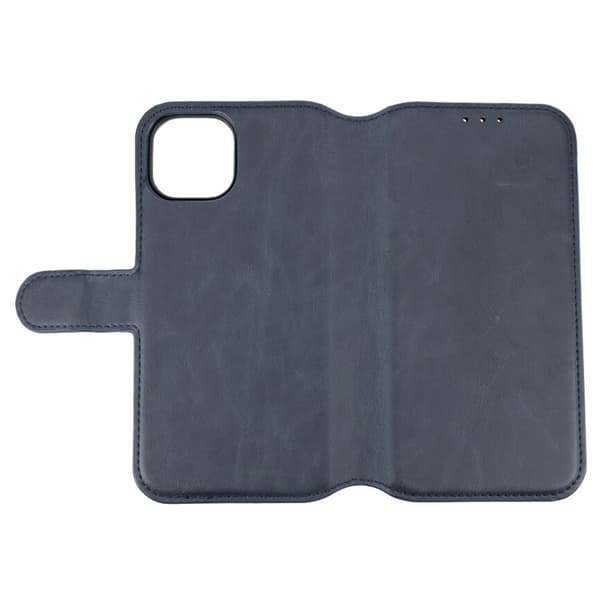 iPhone 15 Plånboksfodral Magnet Rvelon - Blå Marine blue