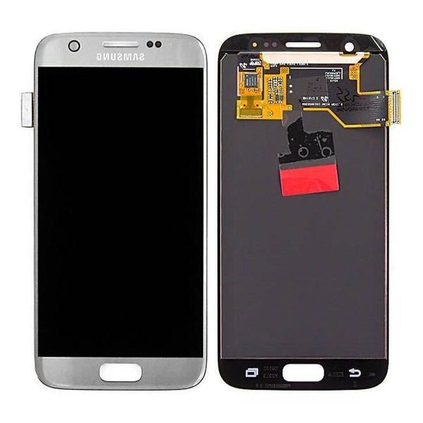 Samsung Galaxy S7 (SM-G930F) Skärm med LCD Display Original - Si Silver