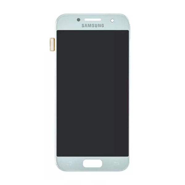Samsung Galaxy A3 2017 (SM-A320F) LCD Skärm med Display Original - Blå Blue