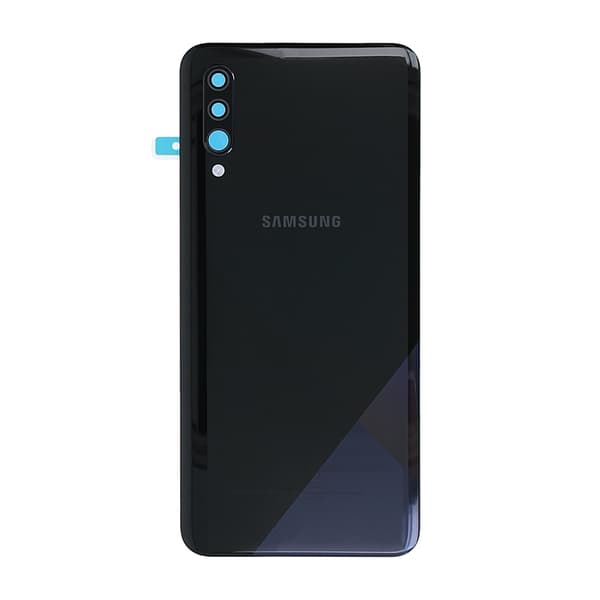 Samsung SM-A307F/DS Galaxy A30s Batterilucka Prism Crush Black Original musta