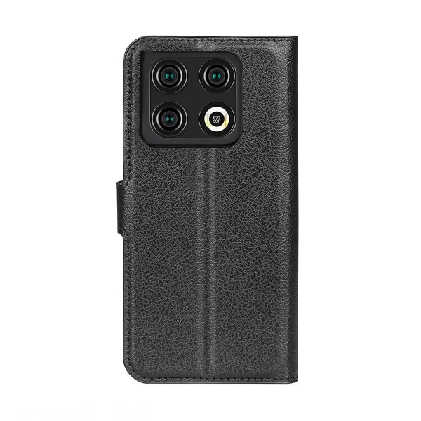 OnePlus 10T Plånboksfodral med Stativ - Svart Svart