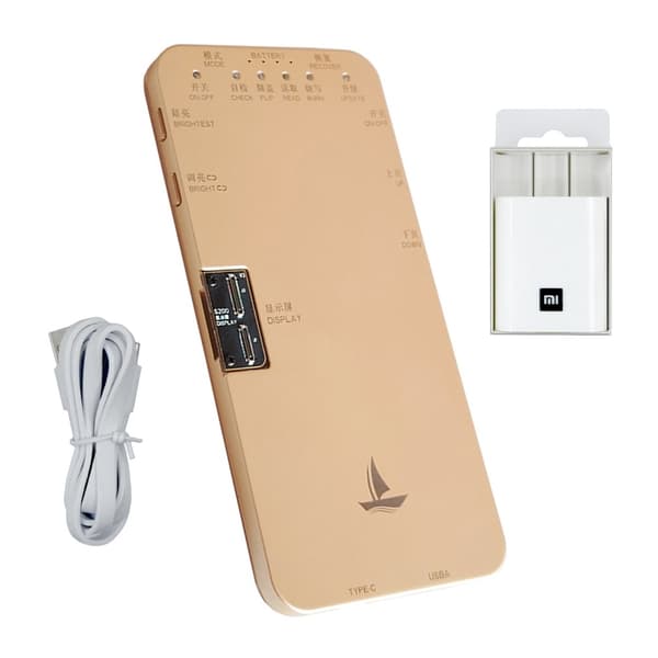 iTest Box LCD/TrueTone/3D-Touch/Sensor Testare - iPhone 6S till iPhone 11 Pro Max Yellow""Gul
