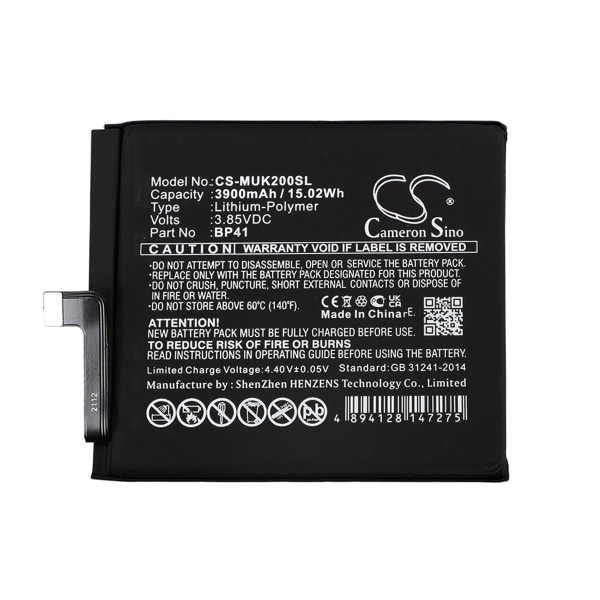 Batteri till Xiaomi Redmi K20 etc