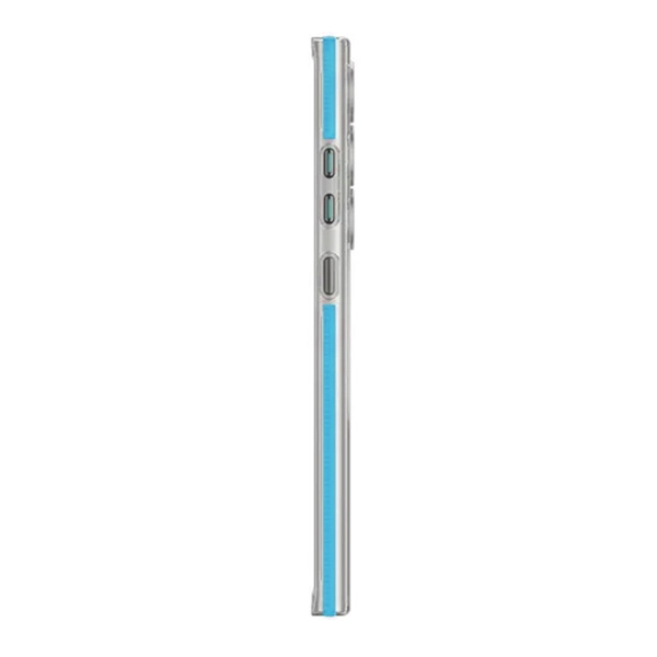 Samsung Galaxy S23 Ultra Mobilskal Korrugerad med Magnet Rvelon - Blå Blå