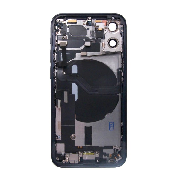 iPhone 12 Mini Baksida med Komplett Ram - Svart Black