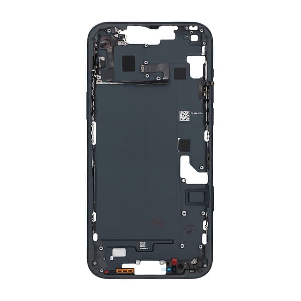 iPhone 14 Plus Mittenram med smådelar OEM - Svart Black