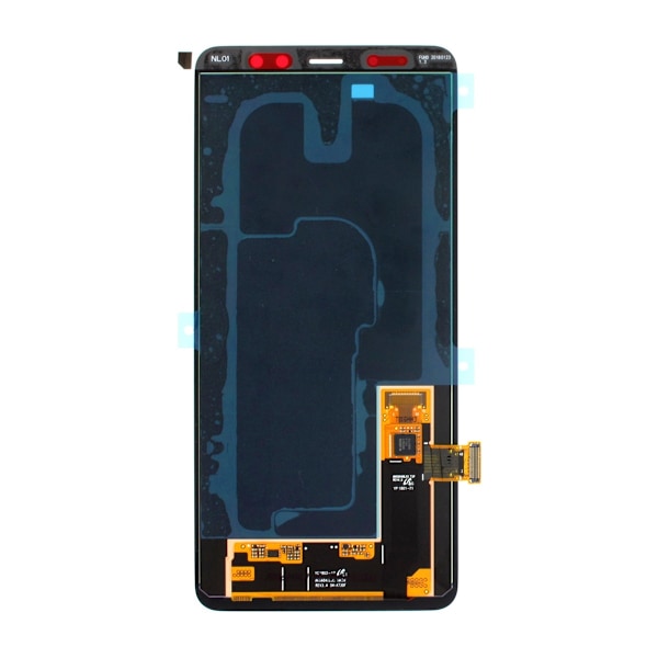 Samsung Galaxy A8 Plus 2018 (SM-A730F) Skärm med LCD Display Original - Svart Black