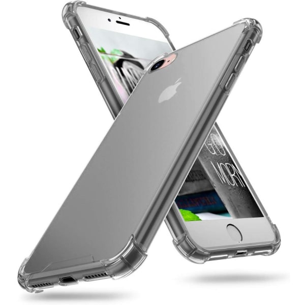 Stöttåligt Mobilskal iPhone 7/8/SE (2020/2022) - Svart Black