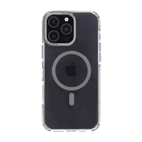 iPhone 16 Pro Max Rvelon Mobilskal Magnet Förstärkt - Grå grå