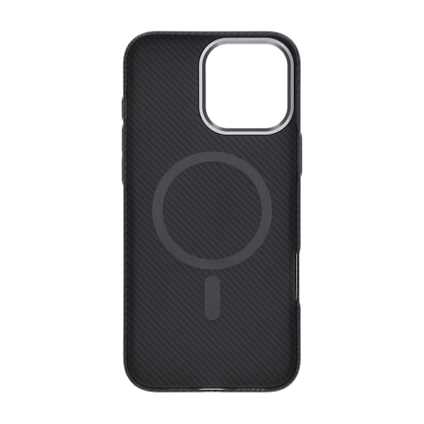 iPhone 16 Pro Max Mobilskal Carbonmönstrad - Svart Black