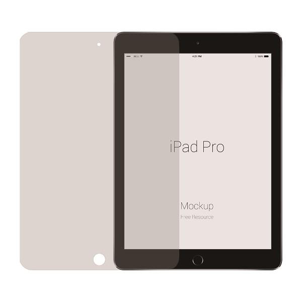 Skärmskydd iPad Pro 12.9" 1/2 Generation - Härdat Glas Transparent