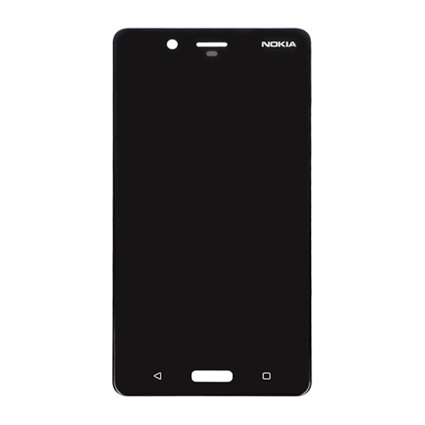 Nokia 8 LCD Display - Svart