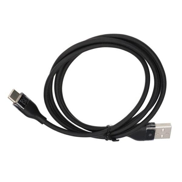 Rvelon USB-A till USB-C Kabel 1 Meter - Svart Svart