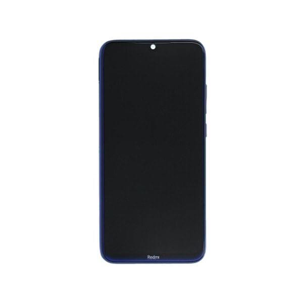 Xiaomi Redmi Note 8 Skärm/Display + Ram - Blå Blå