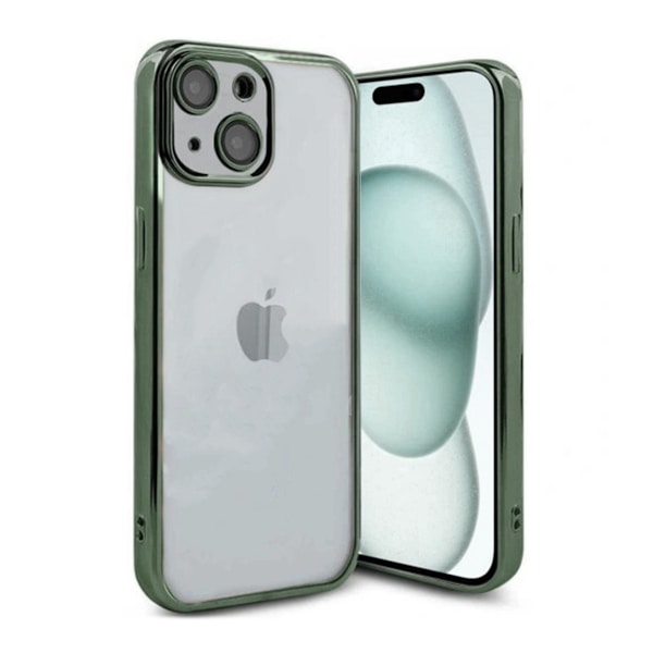 Luxury Mobilskal iPhone 15 - Grön Grön