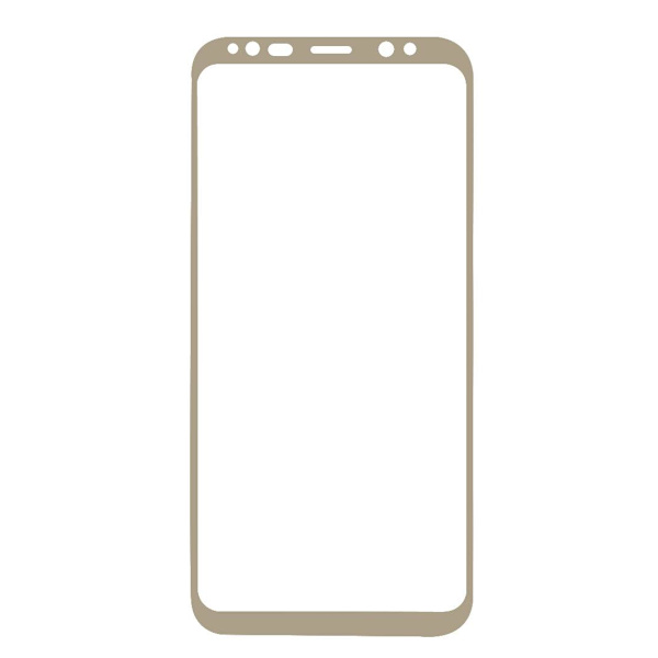 Skärmskydd Samsung S8 Plus - Härdat Japan Glas (Guld) Guld