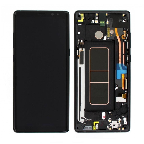 Samsung Galaxy Note 8 (SM-N950F) Skärm med LCD Display Original - Svart Black