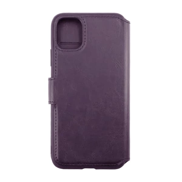 iPhone 11 Plånboksfodral Rvelon - Mörklila Mörklila