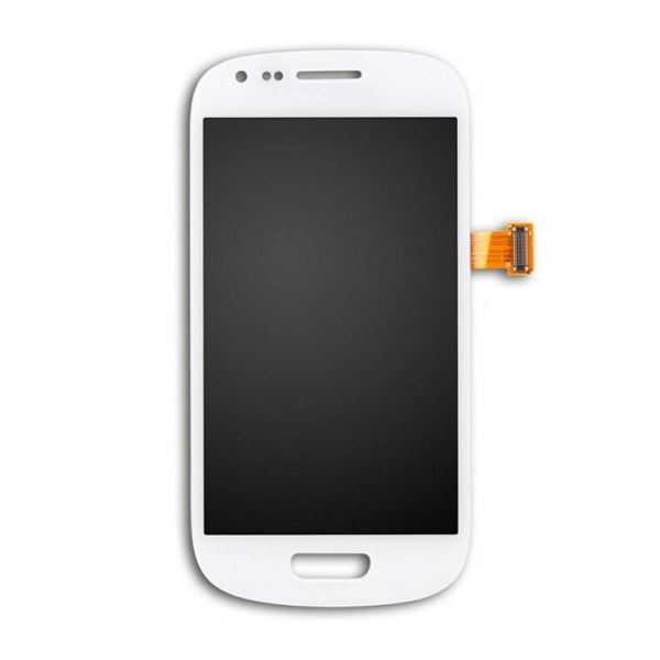 Samsung Galaxy S3 Mini Skärm med LCD Display Original - Vit Vit