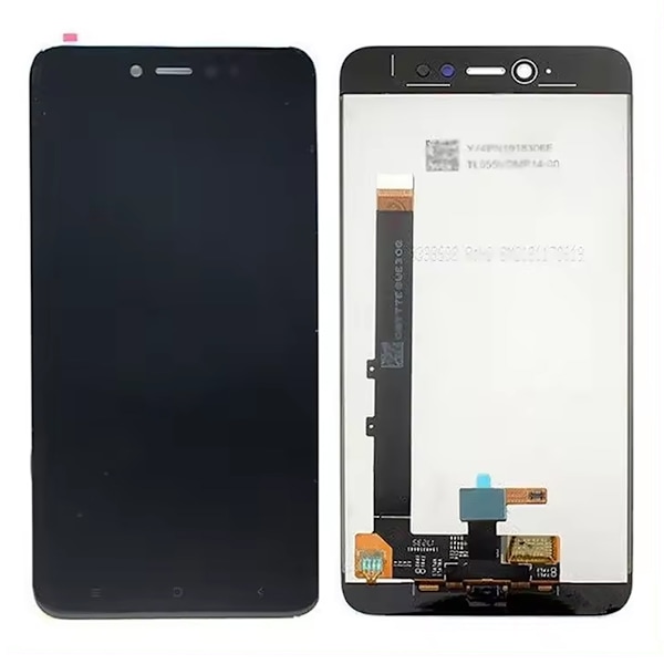 Xiaomi Redmi Note 5A Skärm med LCD Display - Svart Black