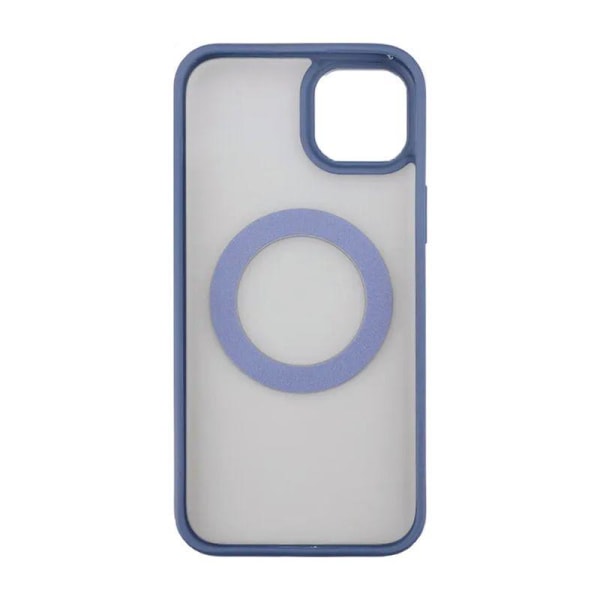 iPhone 15 Plus Skal med MagSafe Stativ Rvelon - Blå Blue