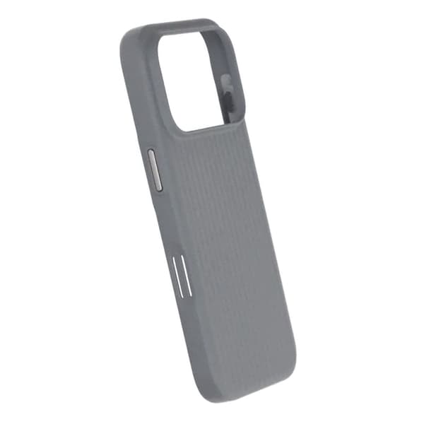 Aaltopahvikuori Magsafella iPhone 17 Pro Maxille - Harmaa harmaa