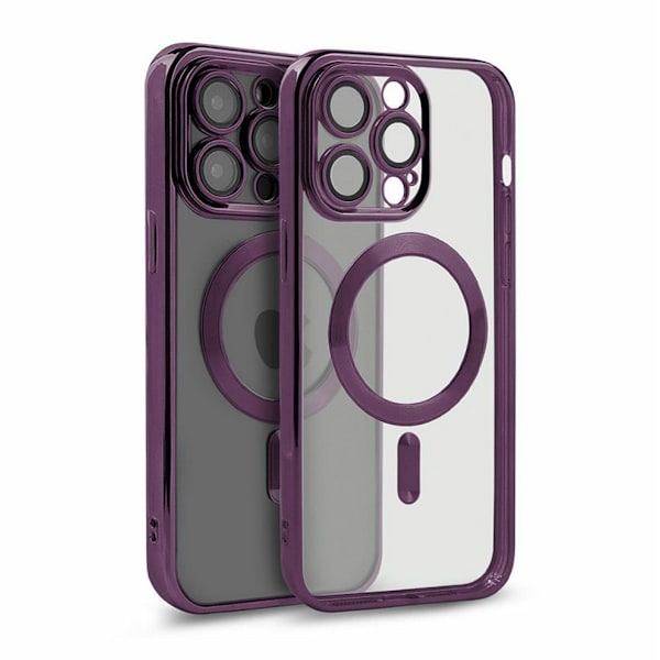 Luxury Mobilskal med Magsafe iPhone 13 Pro Max - Lila Lila