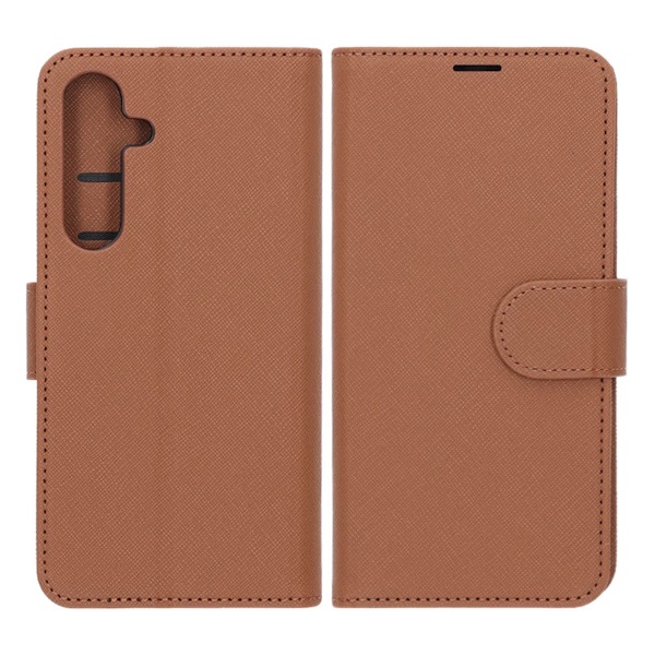 Samsung Galaxy S25 Plus Plånboksfodral med Stativ - Brun Brown