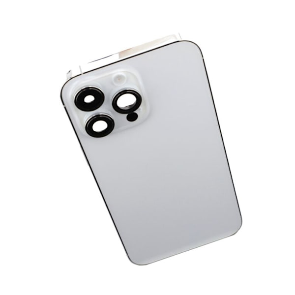 iPhone 14 Pro Max Baksida med Komplett Ram - Silver Silver