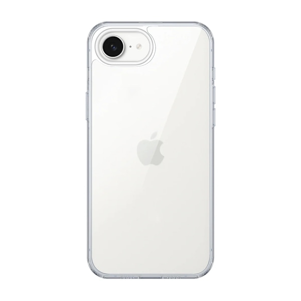 Rvelon Stöttåligt Mobilskal för iPhone 16e - Transparent Transparent