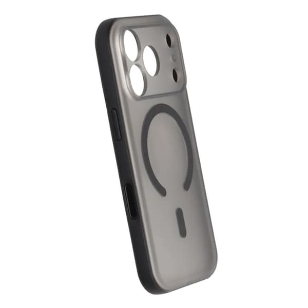 Slankt MagSafe-cover med kamerabeskyttelse til iPhone 17 Pro Max - Sort sort