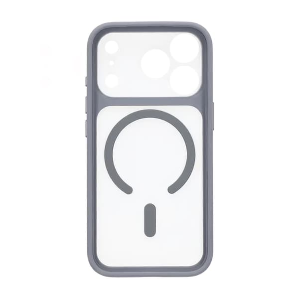 Skal för iPhone 17 Pro Max - MagSafe & Kameraskydd - Grå Grey