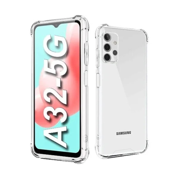 Stöttåligt Skal Samsung Galaxy A32 5G - Transparent Transparent