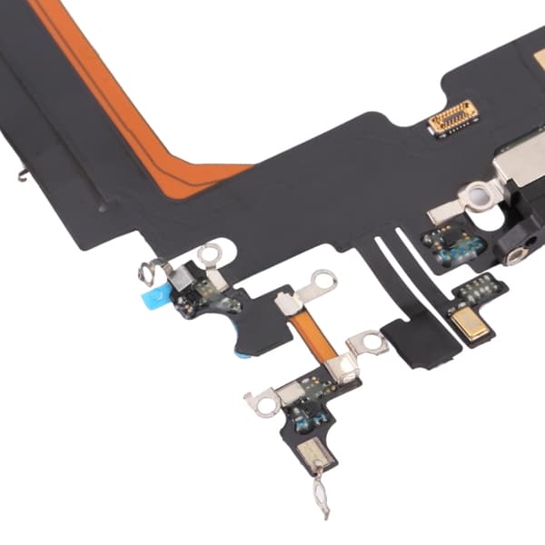 iPhone 13 Pro Max Laddkontakt med Flexkabel Original - Svart Svart