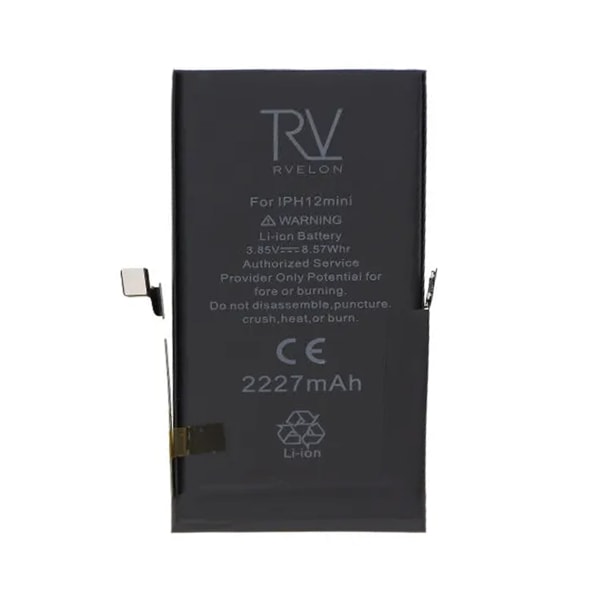 iPhone 12 Mini Batteri Rvelon Premium 2227mAh