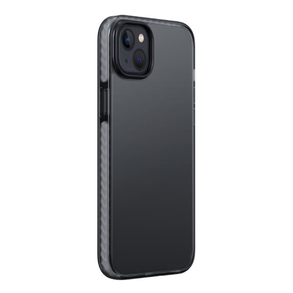 iPhone 14 Plus Stöttåligt TPU Mobilskal - Svart Svart