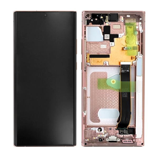 Samsung Galaxy Note 20 Ultra 4G/5G (N985/N986) Skärm med LCD Dis Antik mässing