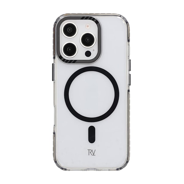 iPhone 16 Pro Rvelon Mobilskal Magnet Förstärkt - Svart Svart