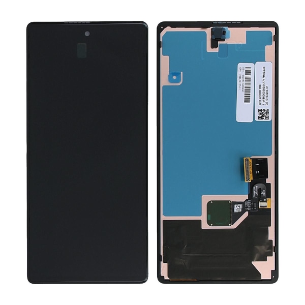 Google Pixel 6 Skärm med LCD Display Original - Svart Black