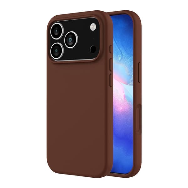 Rvelon Mobilskal Silikon MagSafe för iPhone 17 Pro - Brun brun