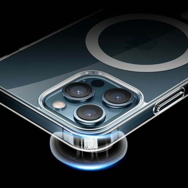 Stöttåligt MagSafe Skal iPhone 13 Pro Max - Transparent Transparent