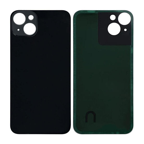 iPhone 14 Plus Baksida Glas - Svart Svart