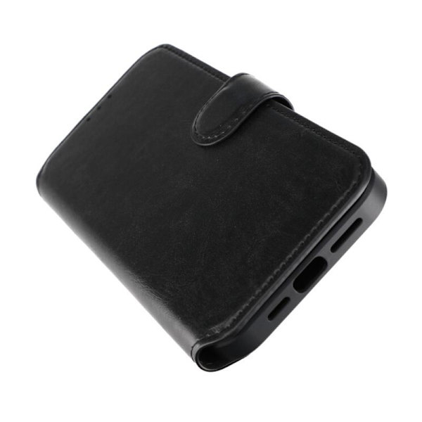 iPhone 15 Pro Max Plånboksfodral med Magsafe Rvelon - Svart Svart