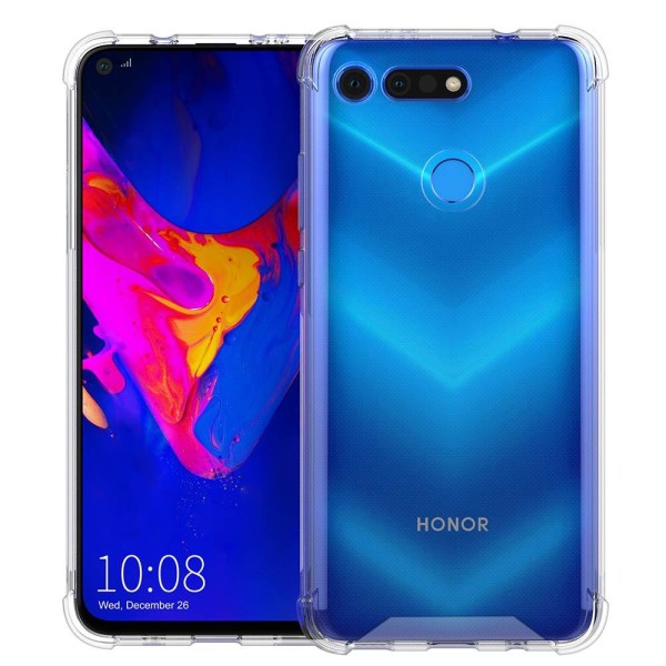 Stöttåligt Mobilskal Huawei Honor View 20 - Transparent Transparent
