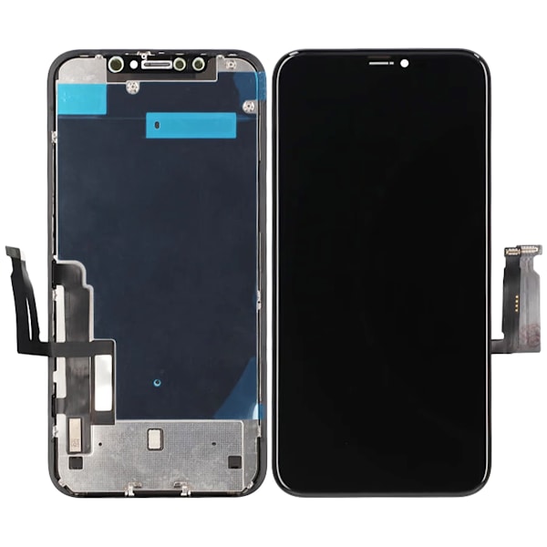 iPhone XR LCD Skärm (Tagen från ny iPhone) Svart